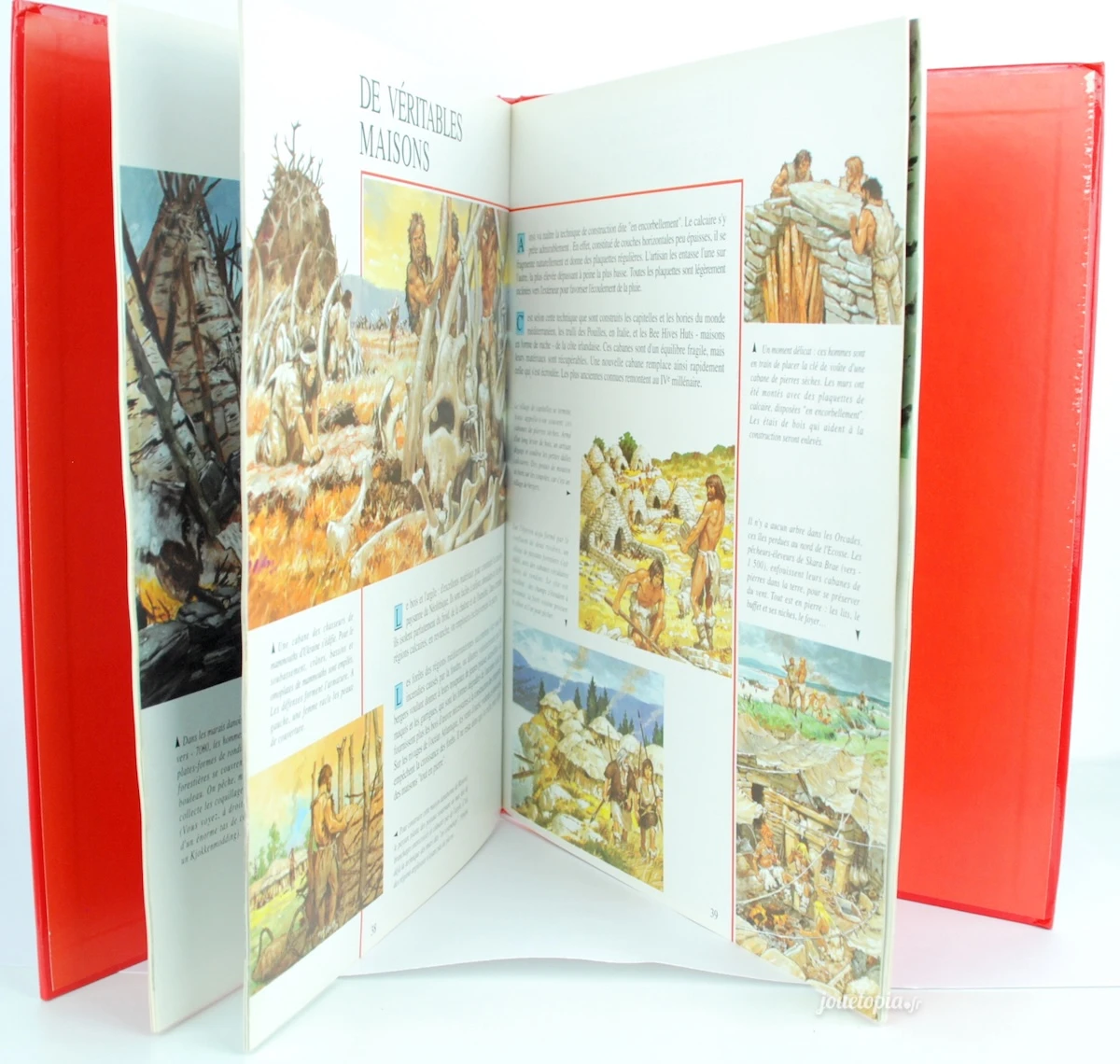 Intérieur du Livre La Vie Privée des Hommes Aux Temps Préhistoriques (Louis-René Nougier)