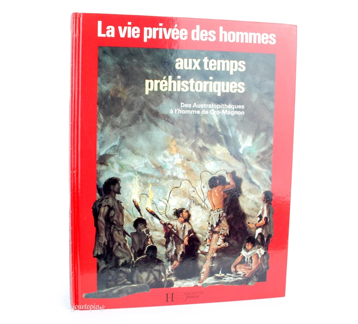 Livre La Vie Privée des Hommes Aux Temps Préhistoriques (Louis-René Nougier)