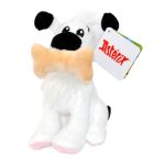 Peluche Idéfix assis avec son os - Astérix et Obélix