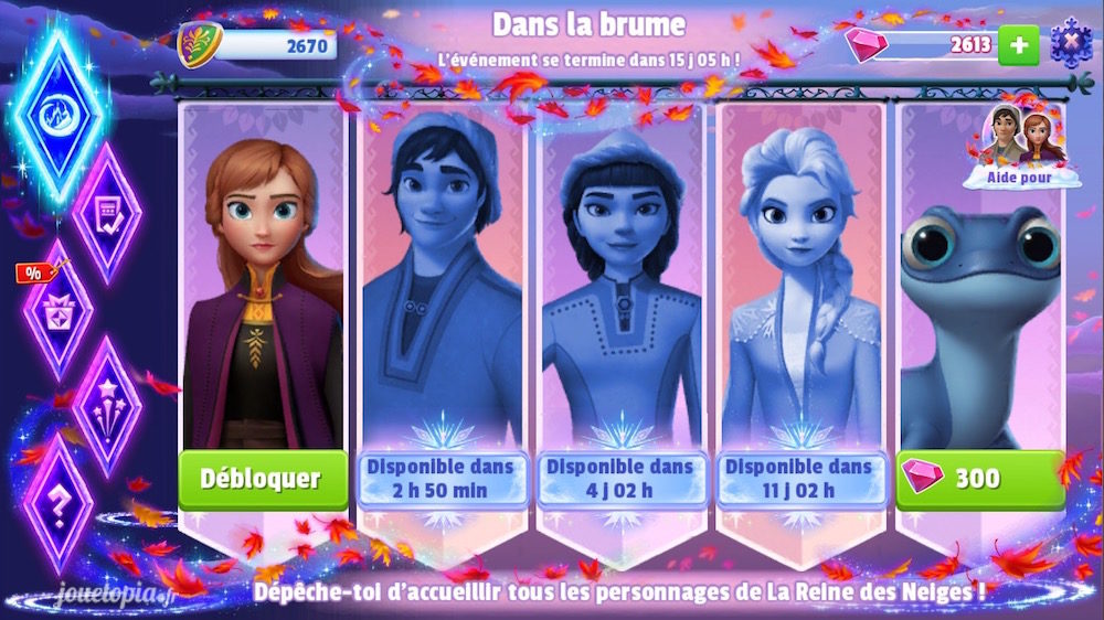 L'évènement Dans la brume avec La Reine des Neiges 2